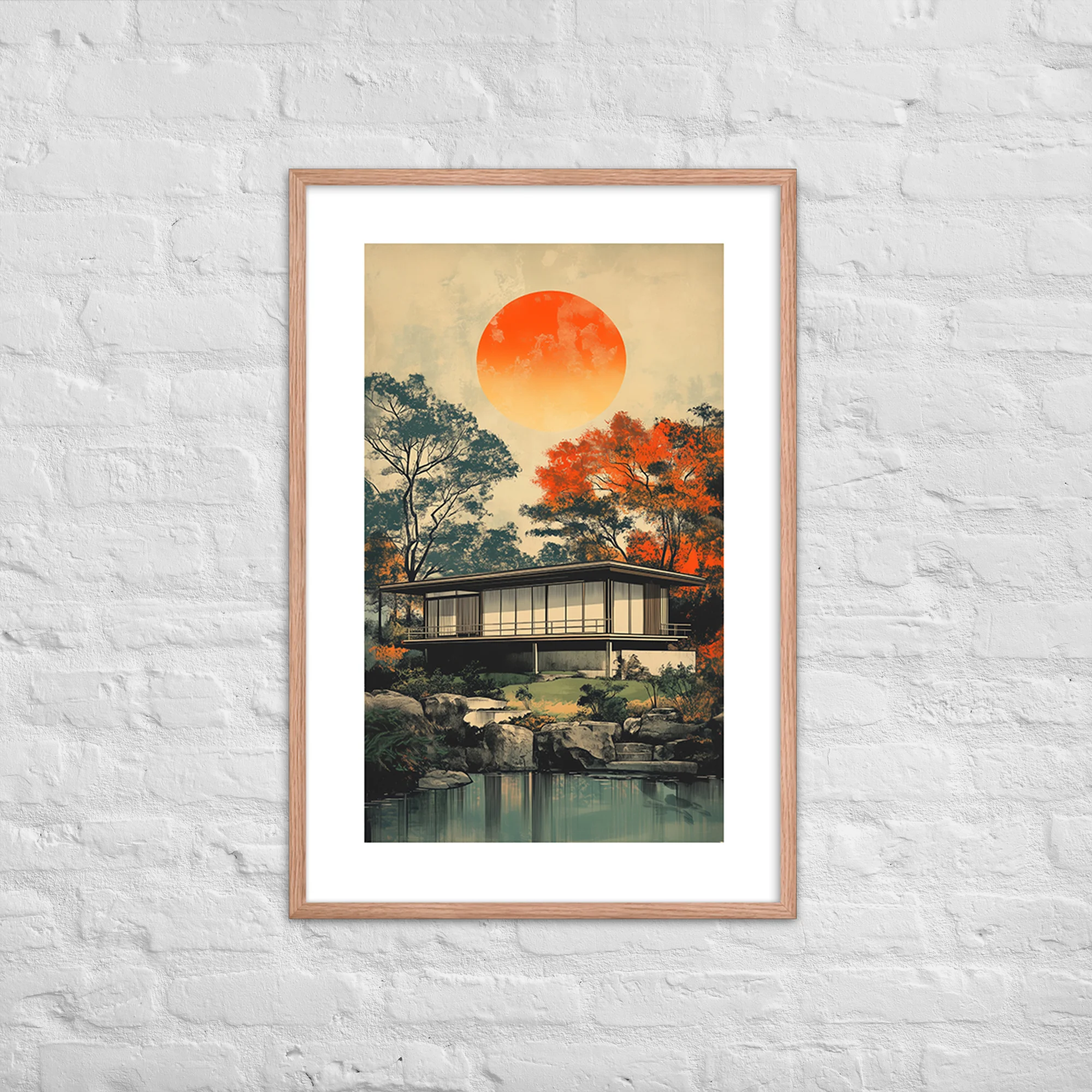 Sunset Dreamscape Canvas - Image 2