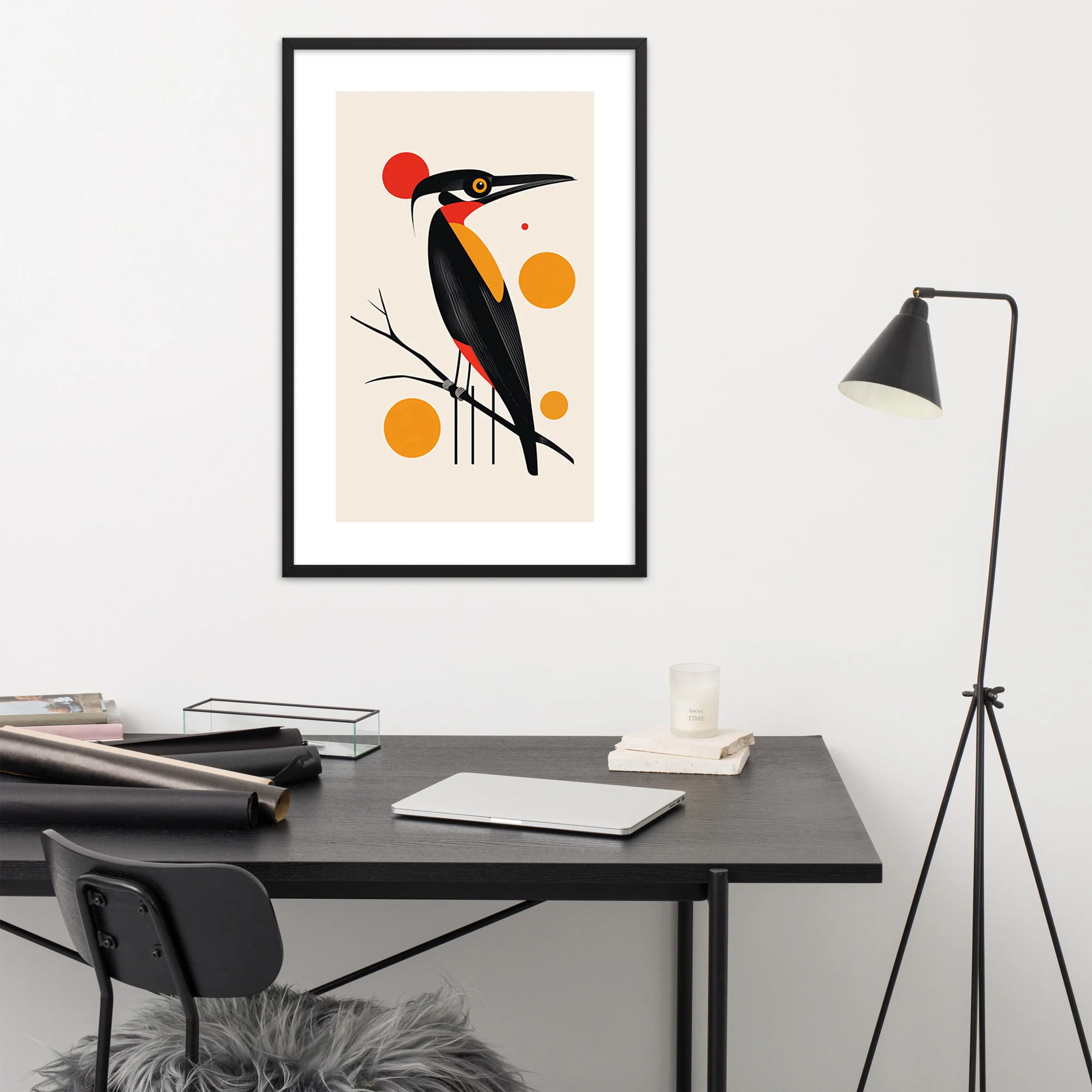 Exotic Mid-Century Bird - Image 7