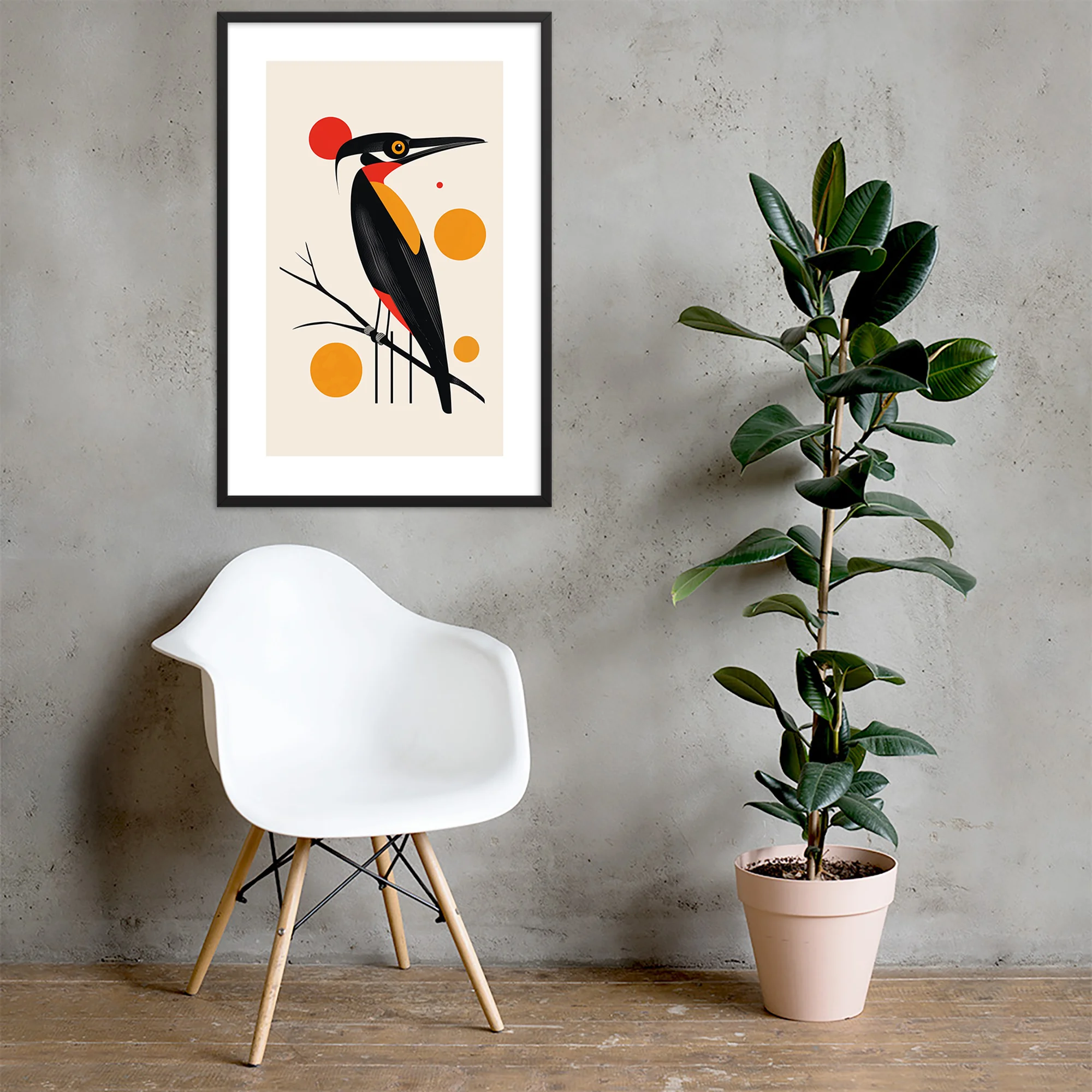 Exotic Mid-Century Bird - Image 8